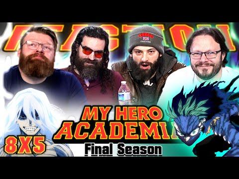 My Hero Academia 8x5 REACTION!! "History's Greatest Villain"