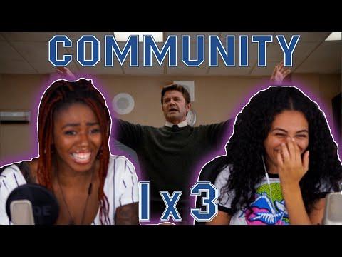Community 1x3 - "Introduction to Film" REACTION!!