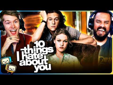 10 THINGS I HATE ABOUT YOU (1999) Movie Reaction | Heath Ledger | Julia Stiles | JGL