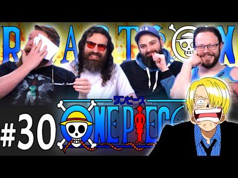 One Piece #30 REACTION!! "Departure! Sea Chef and Luffy Travel Together!"