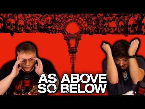 *AS ABOVE, SO BELOW* was SO interesting and INSANELY CREEPY!! (Movie Reaction/Commentary)