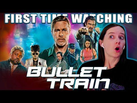 Bullet Train (2022) | Movie Reaction | First Time Watching | It's Gross Point Blank on a Train!