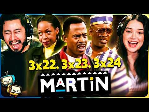 MARTIN (1994) 3x22, 3x23 & 3x24 Reaction! | First Time Watch | Martin Lawrence w/ Jaby Koay