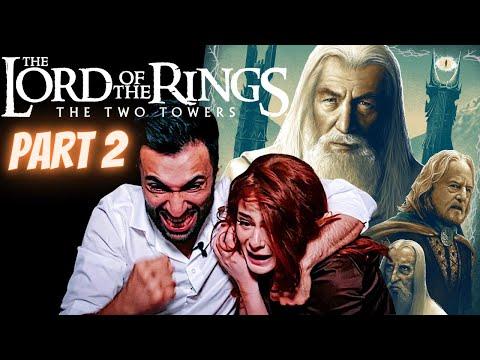 FIRST TIME WATCHING Lord Of The Rings : The Two Towers | MOVIE REACTION (PART 2/2)