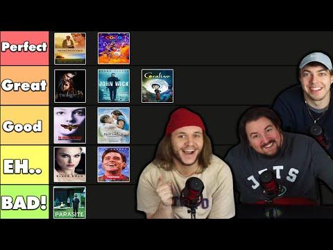 we rated EVERY MOVIE we've watched so far.... (Tier-List)