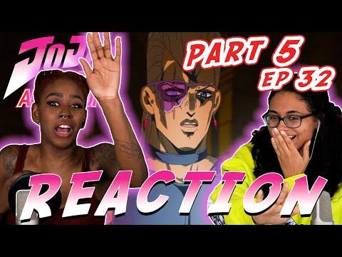 JBA: Golden Wind Part 5 Ep 32 - "Green Day and Oasis, Part 3" REACTION!!