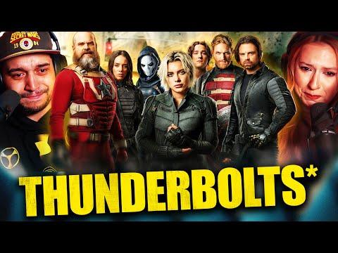 THUNDERBOLTS* (2025) MOVIE REACTION - THIS MARVEL MOVIE MADE US SOB! - FIRST TIME WATCHING - REVIEW