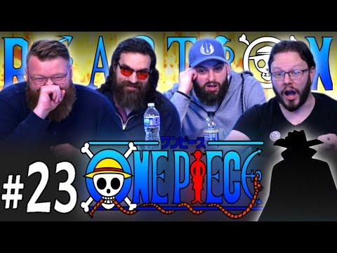 One Piece #23 REACTION!! "Protect Baratie! The Great Pirate: Zeff the Red Leg"