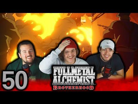 THEY ARE ATTACKING CENTRAL?! | Fullmetal Alchemist: Brotherhood Episode 50 First Reaction!