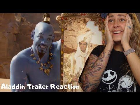 Disney's Aladdin Official Trailer REACTION and REVIEW!