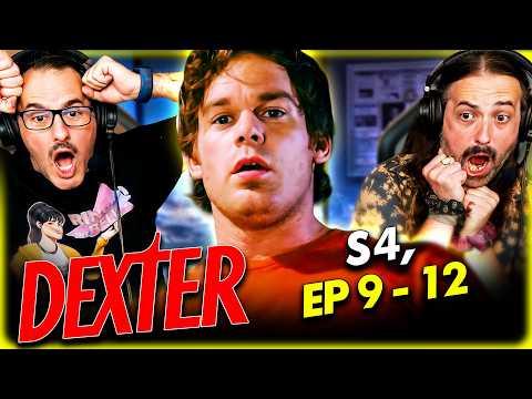 DEXTER SEASON 4 Episode 9, 10, 11 & 12 REACTION! Michael C. Hall, John Lithgow | Dexter Resurrection
