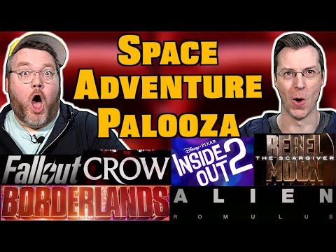 Boarderlands, Fallout, Alien Romulus, Rebel Moon & More - Trailer Reactions Trailerpalooza 41