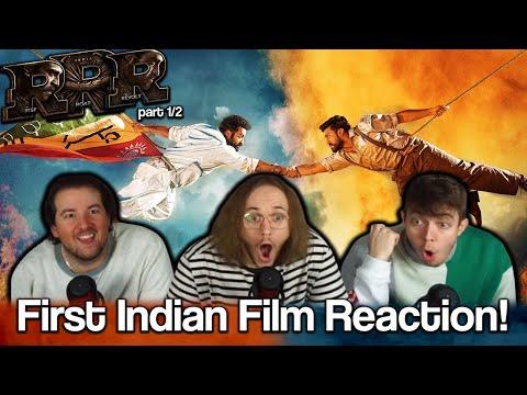 *RRR* was the BEST introduction to INDIAN films EVER!!! [part 1/2] (Movie First Reaction)
