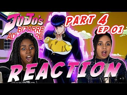 JBA:DU Part 4 Ep 1 - "Jotaro Kujo! Meets Josuke Higashikata" REACTION!!