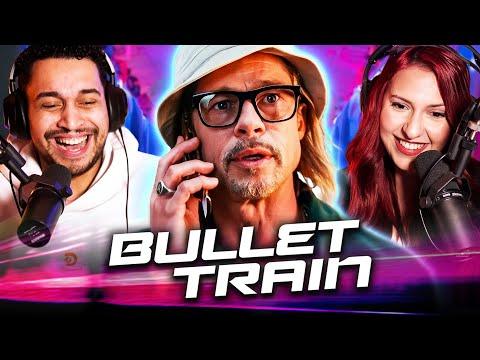 BULLET TRAIN (2022) MOVIE REACTION - THIS GUY IS UNLUCKY! -  FIRST TIME WATCHING - REVIEW