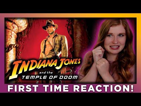 INDIANA JONES AND THE TEMPLE OF DOOM - MOVIE REACTION - FIRST TIME WATCHING