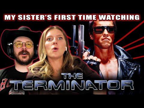 My Sister's First Time Watching The Terminator (1984) | Berly's Movie Reaction | I'll Be Back!