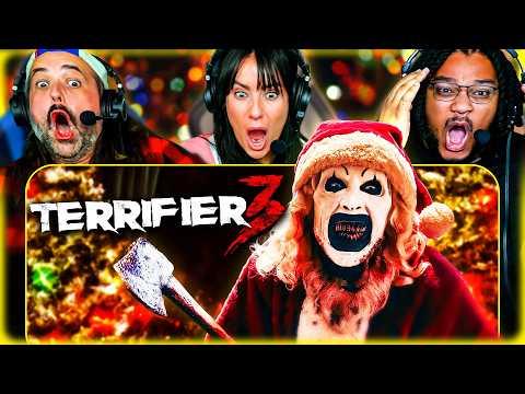 TERRIFIER 3 (2024) IS A HORRIFYING HOLIDAY BLOODBATH! MOVIE REACTION!! Art the Clown