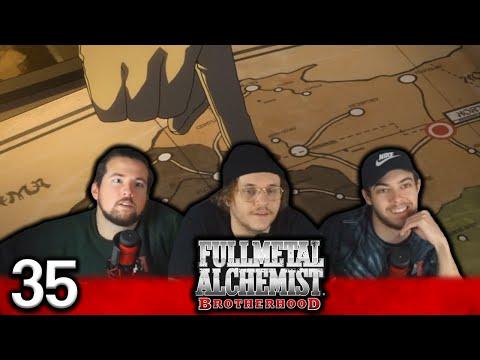 THE WHOLE COUNTRY IS A WHAT?! | Fullmetal Alchemist: Brotherhood Episode 35 First Reaction!
