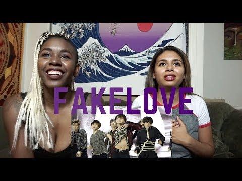 FIRST TIME WATCHING AND LISTENING TO BTS!! (FAKE LOVE REACTION)