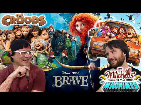 Family Adventures with The Croods, Brave & The Mitchells (Commentary Compilation)