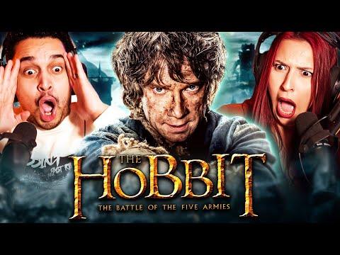 THE HOBBIT: THE BATTLE OF THE FIVE ARMIES (2014) MOVIE REACTION - FIRST TIME WATCHING - REVIEW