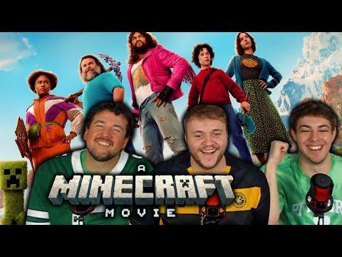 we absolutely LOVED *A MINECRAFT MOVIE* and reliving our CHILDHOODS!!! (Movie Reaction/Commentary)
