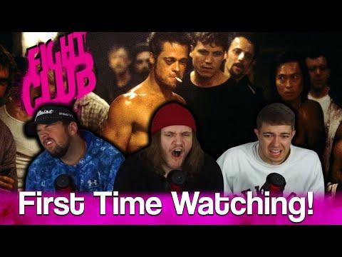 *FIGHT CLUB* has the CRAZIEST twist EVER!! (Movie First Reaction)