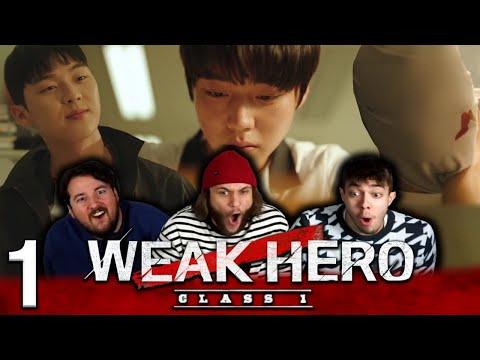 THIS SHOW IS INSANE!!! | Weak Hero Class 1 (약한영웅) Episode 1 First Group Reaction!!