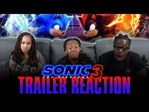 SHADOW IS HERE!! | Sonic the Hedgehog 3 Movie Trailer Reaction