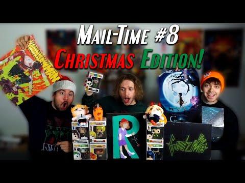CHRISTMAS OPENING!! Mail-Time #8 | P.O Box Opening with Reel-Time!