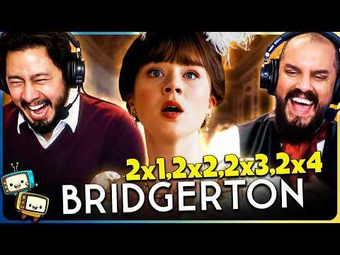 BRIDGERTON 2x1, 2x2, 2x3 & 2x4 Reaction & Discussion! | First Time Watch!