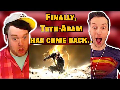 Black Adam - Official Teaser Trailers Reaction