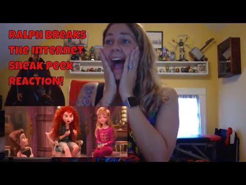 Ralph Breaks The Internet: Wreck It Ralph 2 NEW Sneak Peek REACTION!