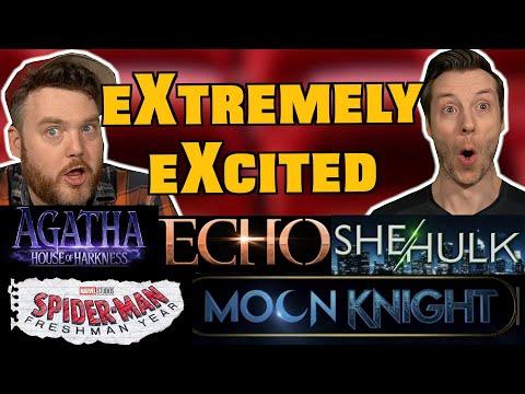 Marvel Studios Disney Plus Day Trailers and Announcements Reaction