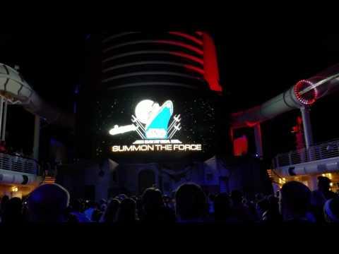 Summon the Force Star Wars Show Opening 2017 - MamaSmiths.com #DisneyCruise