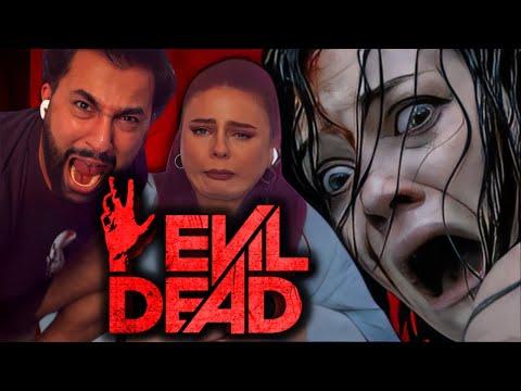 EVIL DEAD (2013) Movie reaction *Girlfriend Gags Hard and Breaks Me* FIRST TIME WATCHING