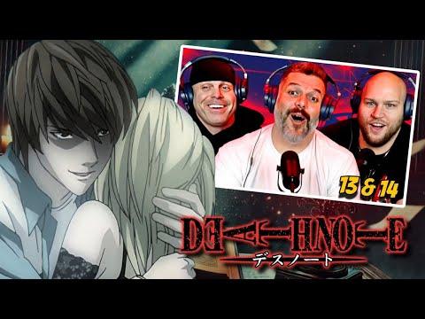 Death Note season 1 episode 1x13 & 1x14 reaction (DUB)