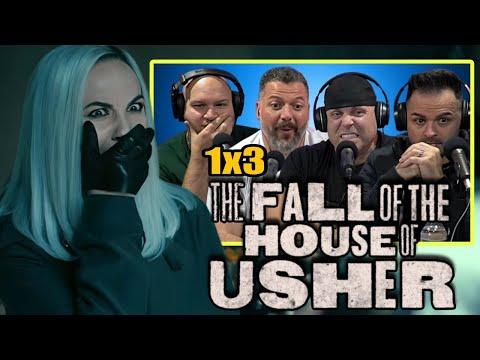 First time watching The Fall of the House of Usher reaction episode 1x3