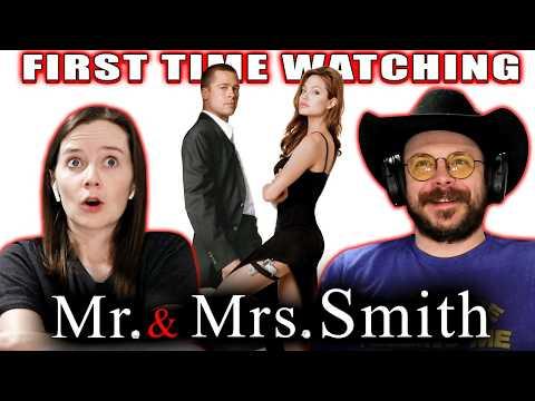 Mr. and Mrs. Smith (2005) | Movie Reaction | First Time Watching | How Did They Not Know!?!