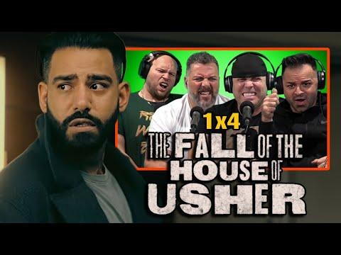 First time watching The Fall of the House of Usher reaction episode 1x4