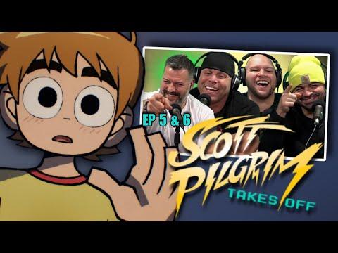 First time watching SCOTT PILGRIM TAKES OFF reaction episode 5 & 6