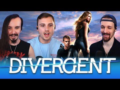 DIVERGENT (2014) MOVIE REACTION!! - First Time Watching!