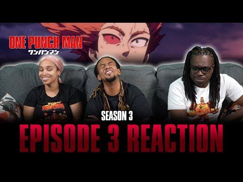 LAST TIME WATCHING THIS. | One Punch Man S3 Ep 3 Reaction