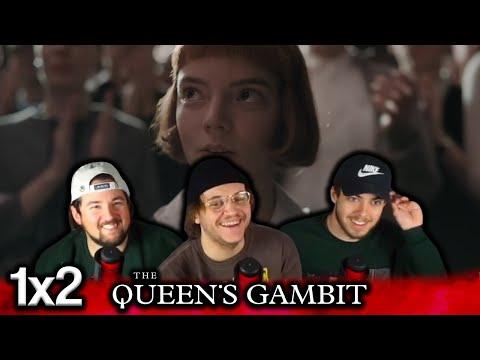 BETH'S FIRST TOURNAMENT!! | The Queen's Gambit 1x2 "Exchanges" Group First Reaction!