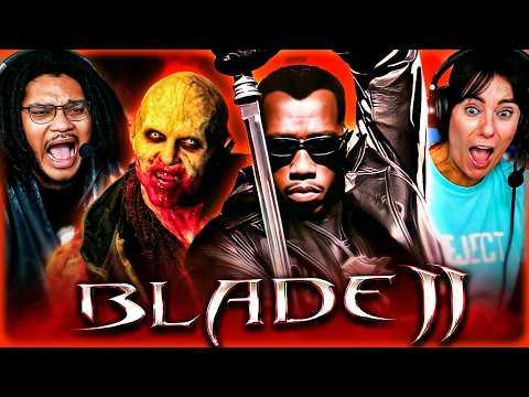 BLADE 2 (2002) IS THE GOAT?! MOVIE REACTION!! Wesley Snipes | Guillermo Del Toro | Marvel