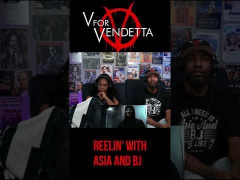 V for Vendetta #shorts #ytshorts #moviereaction #couplesreaction  | Asia and BJ