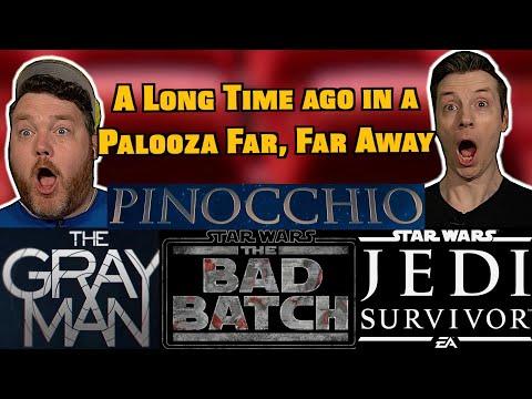 Jedi Survivor, Bad Batch S2, The Gray Man, Pinocchio - Trailer Reactions - Trailerpalooza 18