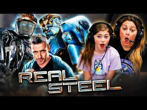 REAL STEEL (2011) MOVIE REACTION!! WHAT A BLAST! | Hugh Jackman | Shawn Levy | First Time Watching!