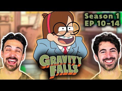 *GRAVITY FALLS* S1 EP10-14 made us CACKLE!! | First time watching | Show Reaction